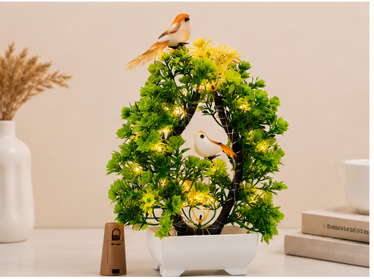 Artificial Bonsai Tree with LED Lights
